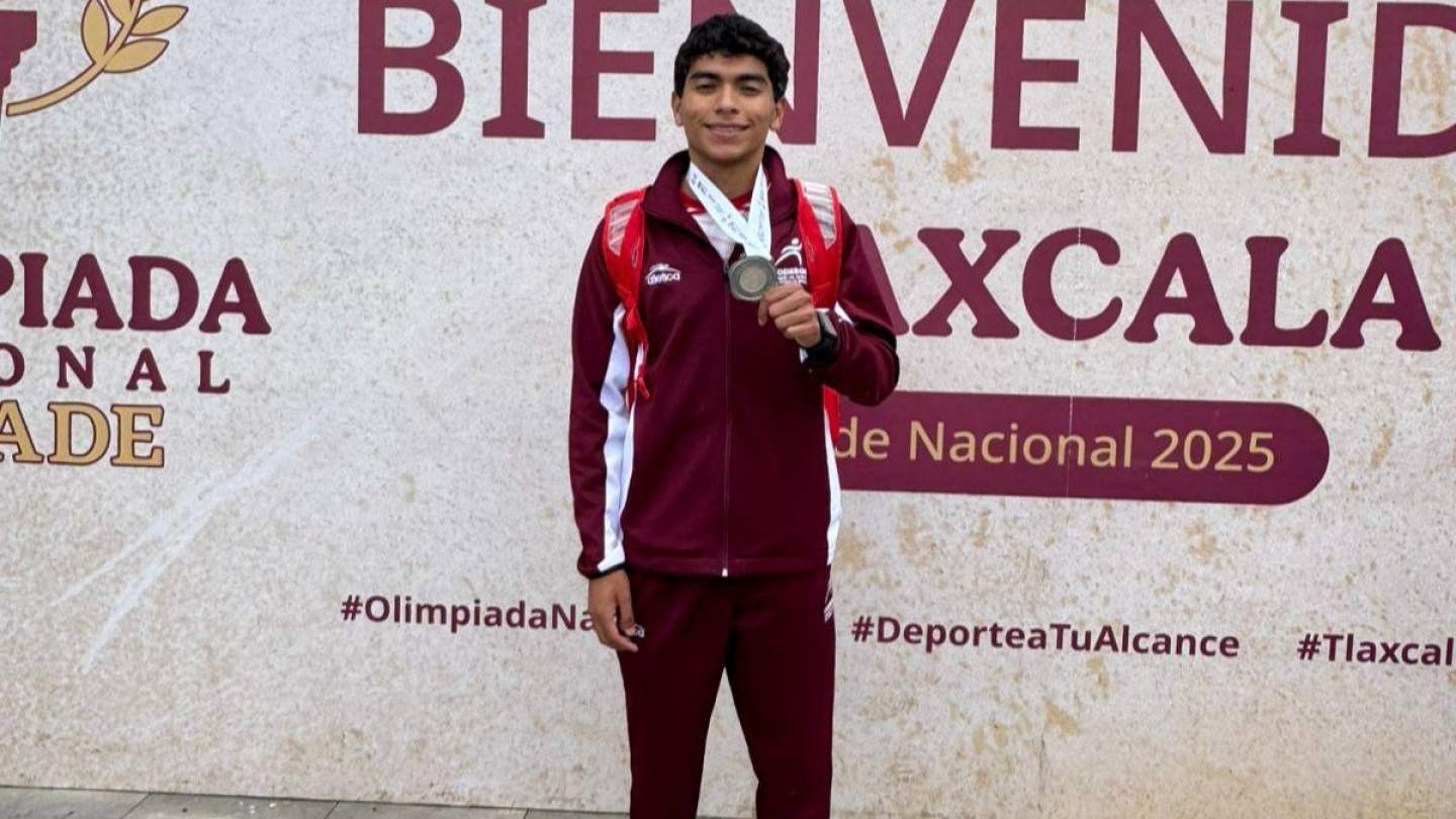Es alumno de Cobach Sonora subcampeón nacional en los 100 metros de la Olimpiada Conade 2025