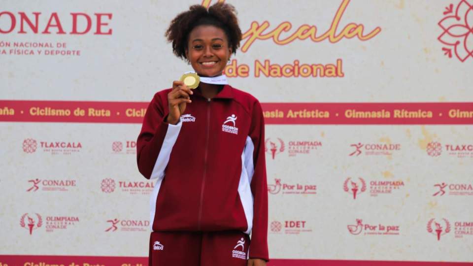 Alumna de Cobach Sonora es la reina del heptatlón en la Olimpiada Nacional 2025
